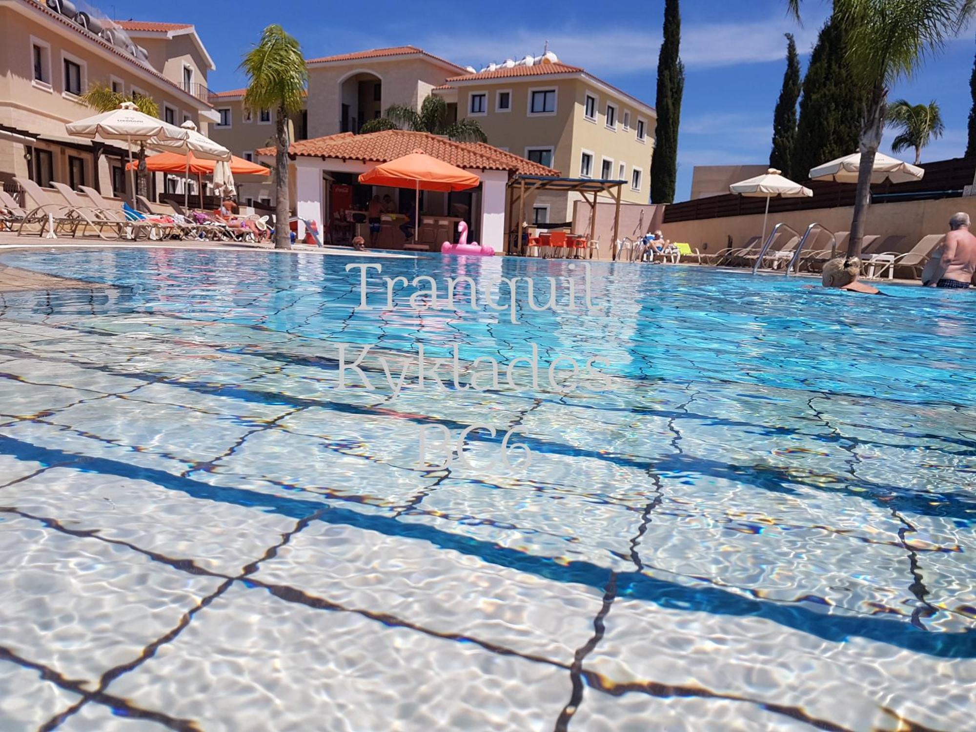 Tranquil Kyklades Bc6, Walk To Beach Paralimni Bagian luar foto