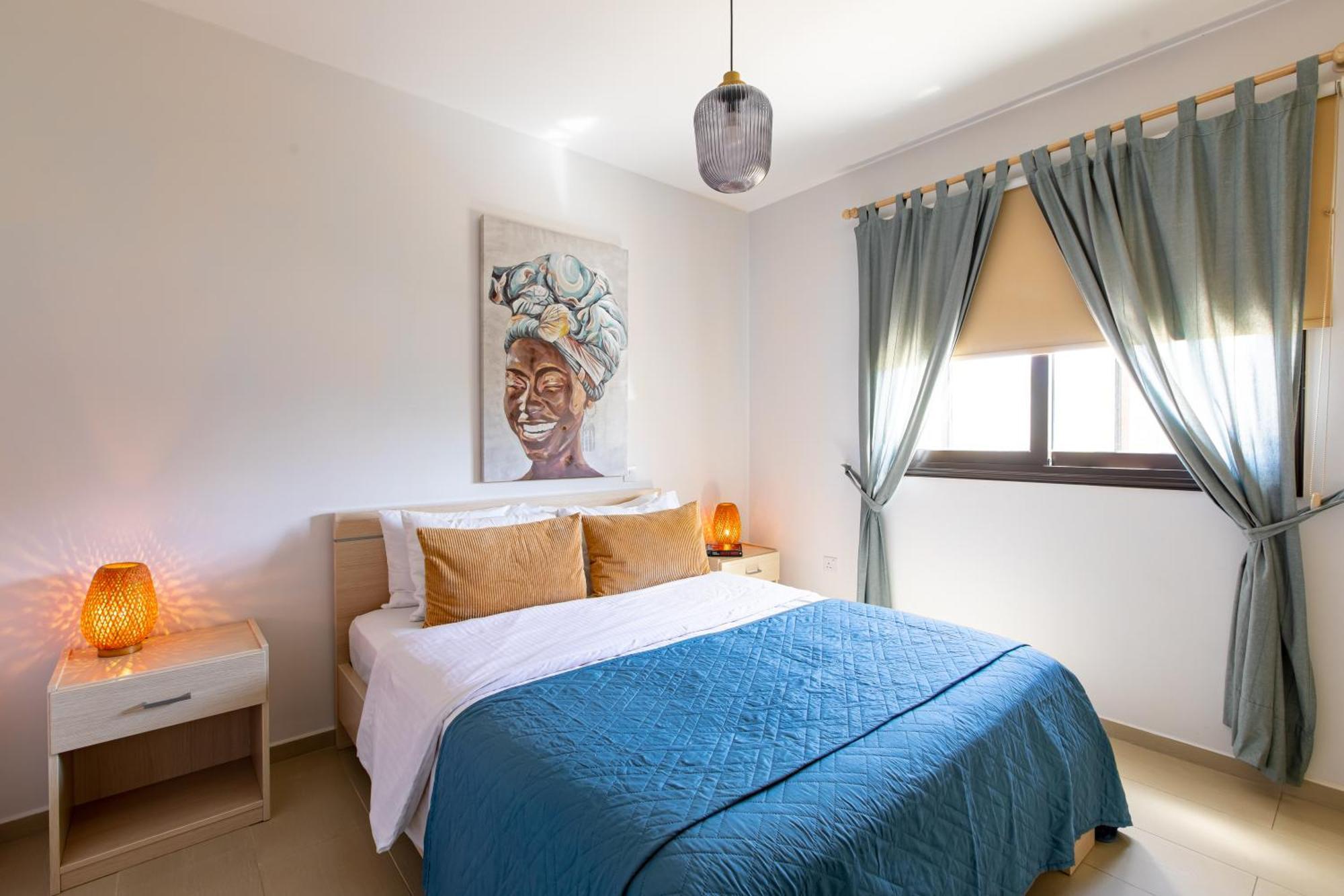 Tranquil Kyklades Bc6, Walk To Beach Paralimni Bagian luar foto